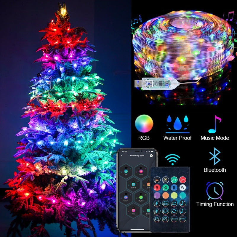Luci LED Bluetooth per Albero Natalizio