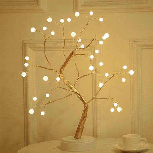 Mini Albero di Natale LED con Filo di Rame