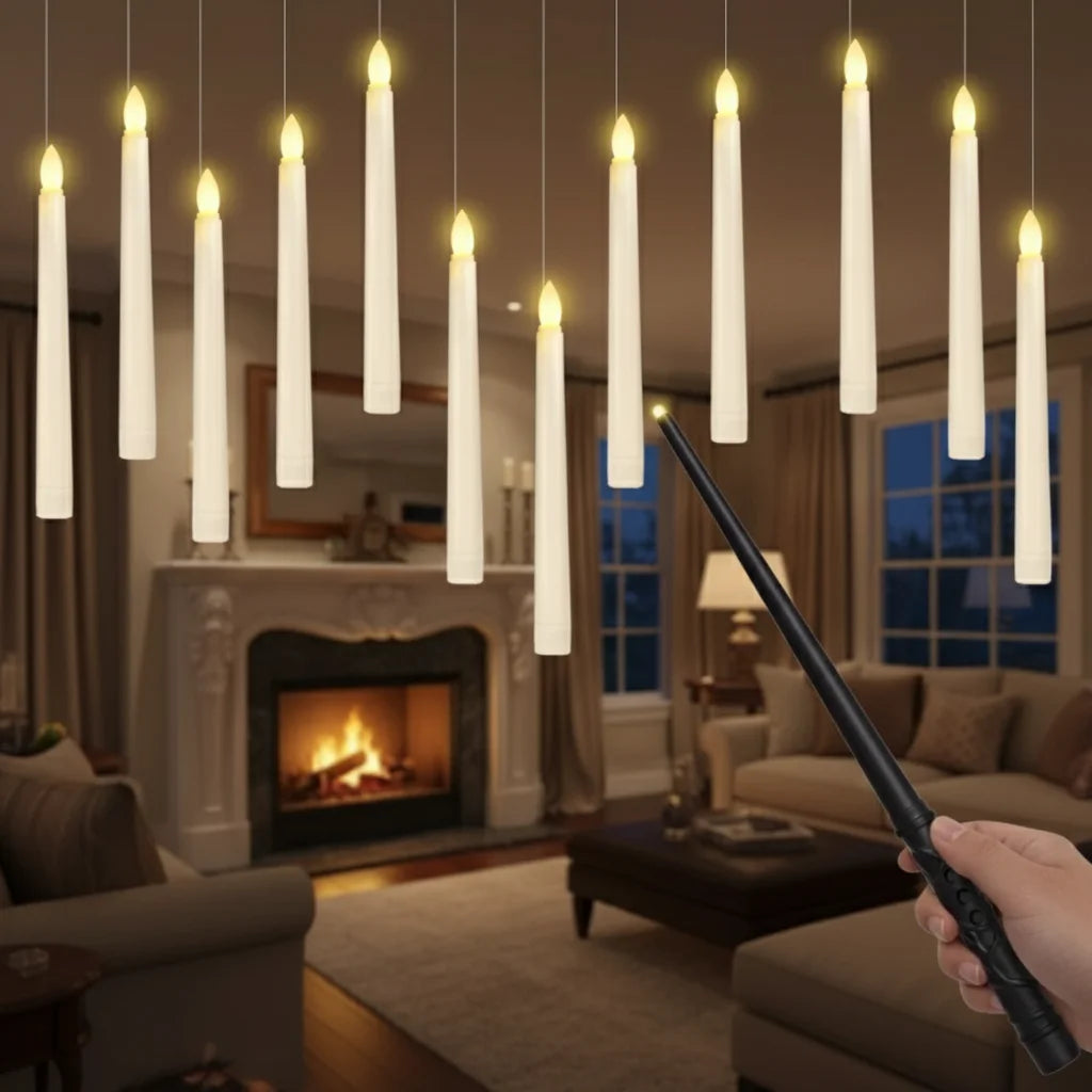 Candele Magiche LED Fluttuanti